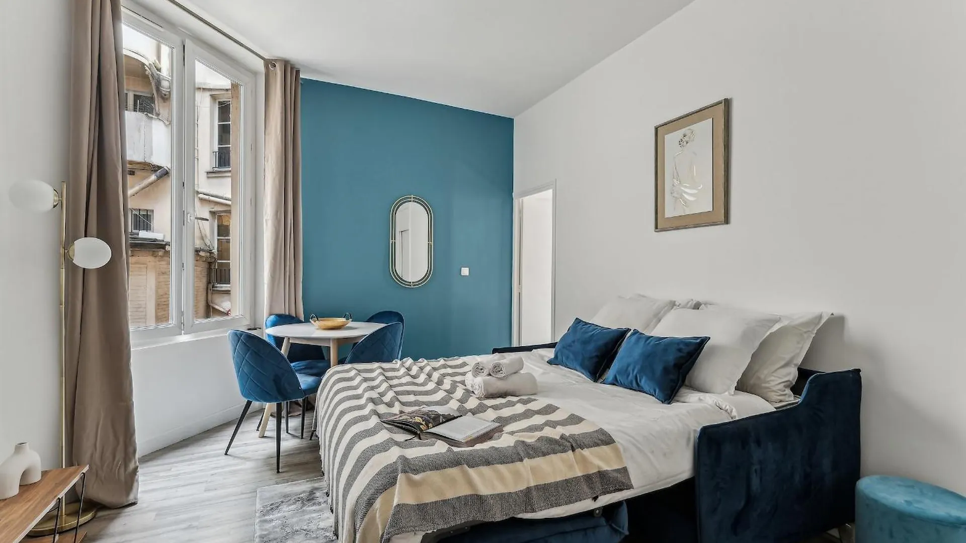 Appartement Quartier Cosy 1br Paris